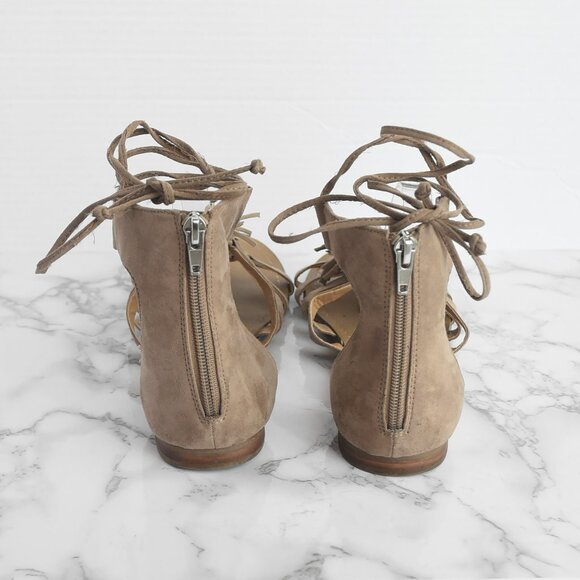 Steve Madden Monrowe Strappy Suede Tassels Gladiator Sandals Size 11 M - Picture 7 of 9